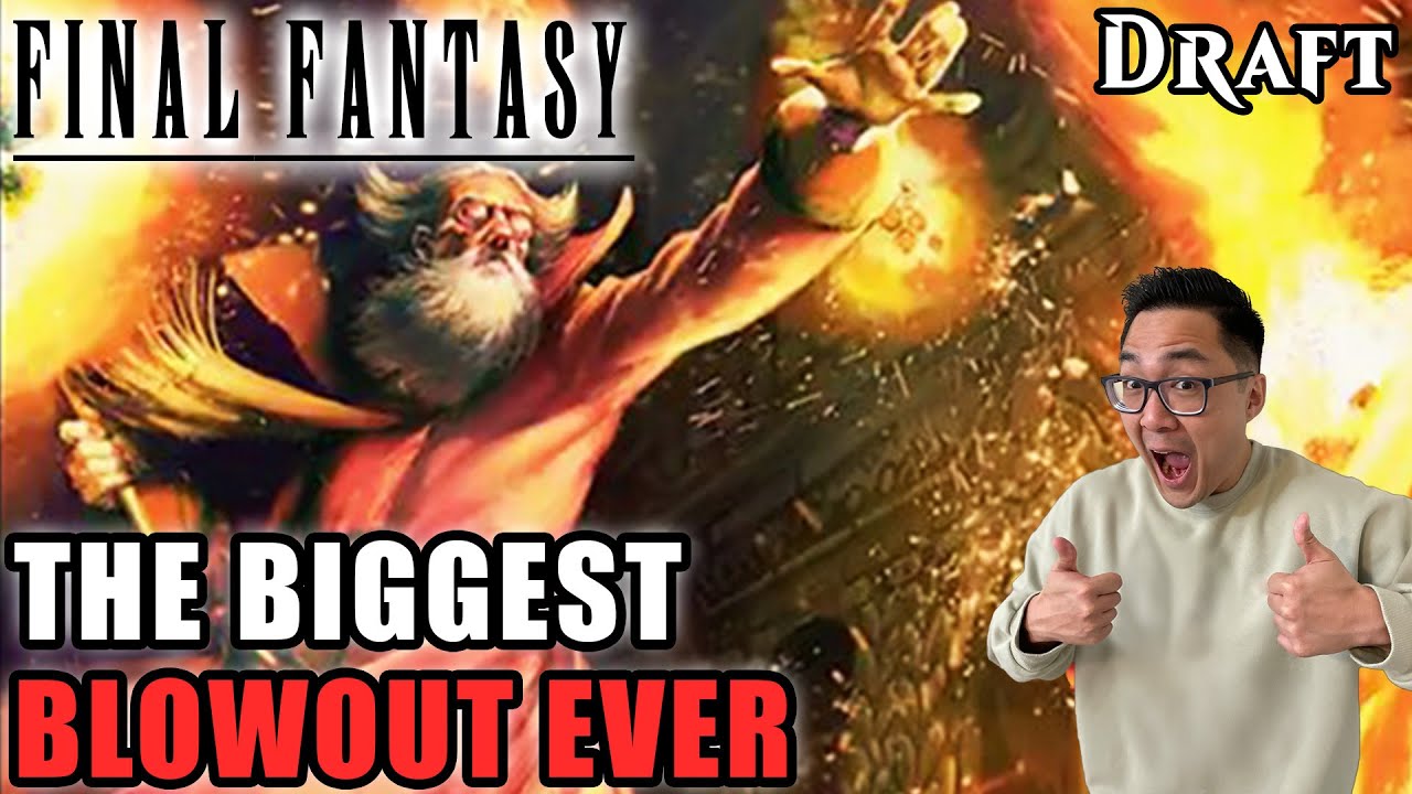 The Blowout In This Draft Was Unforgettable | Final Fantasy Draft | MTG Arena