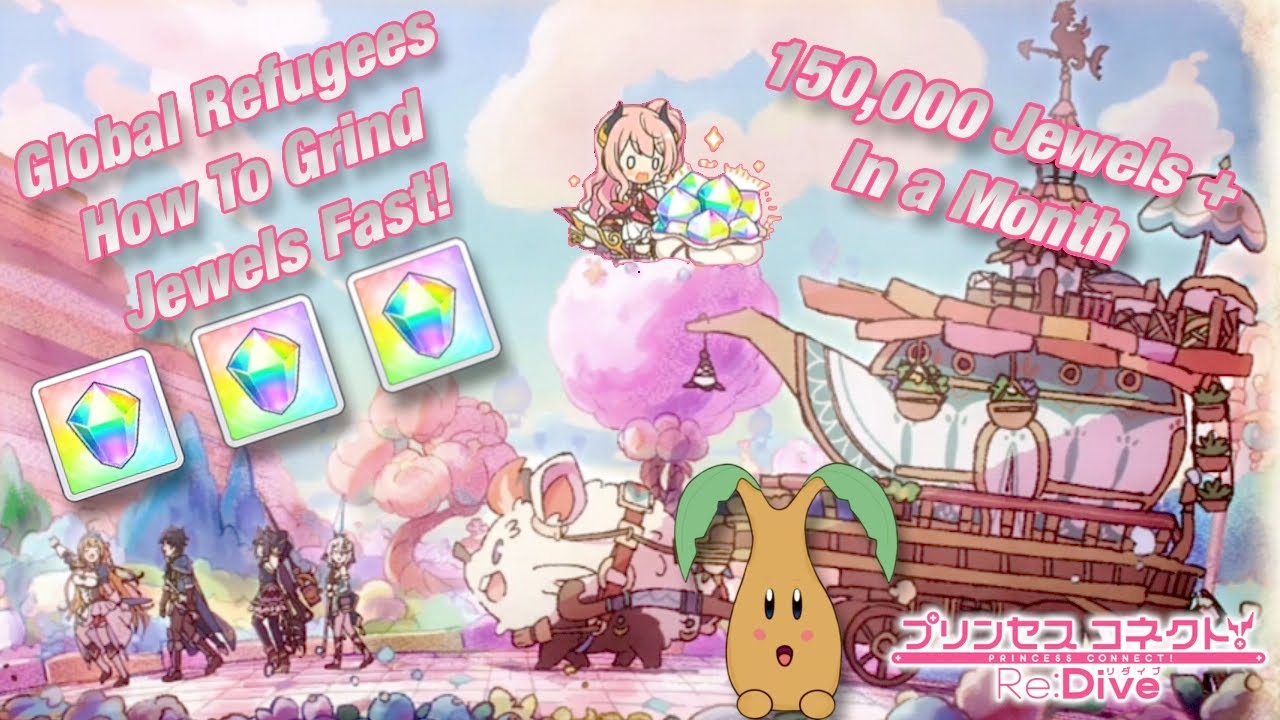 [Princess Connect Re: Dive] Руководство по быстрому заработку более 150 000+ самоцветов для новых...