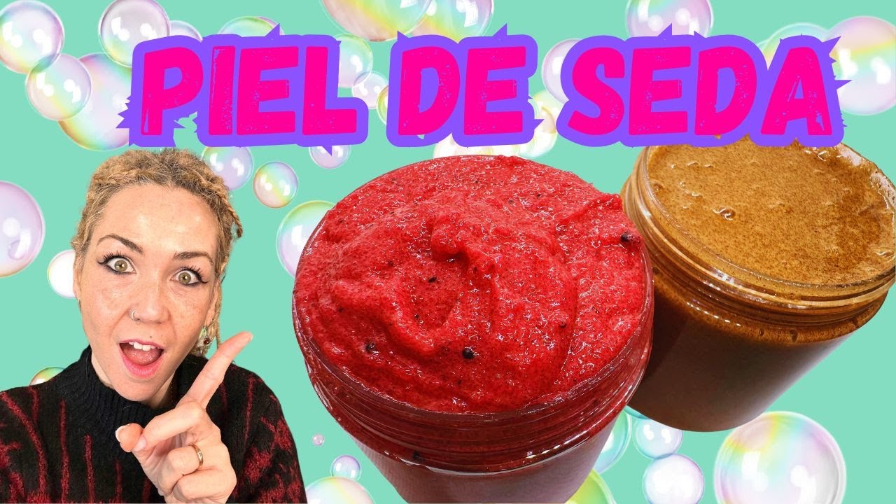 PIEL SUAVE y nutrida C&oacute;mo hacer un exfoliante NUTRITIVO cosm&eacute;tica Natural Casera recetas SIN t&oacute;xicos