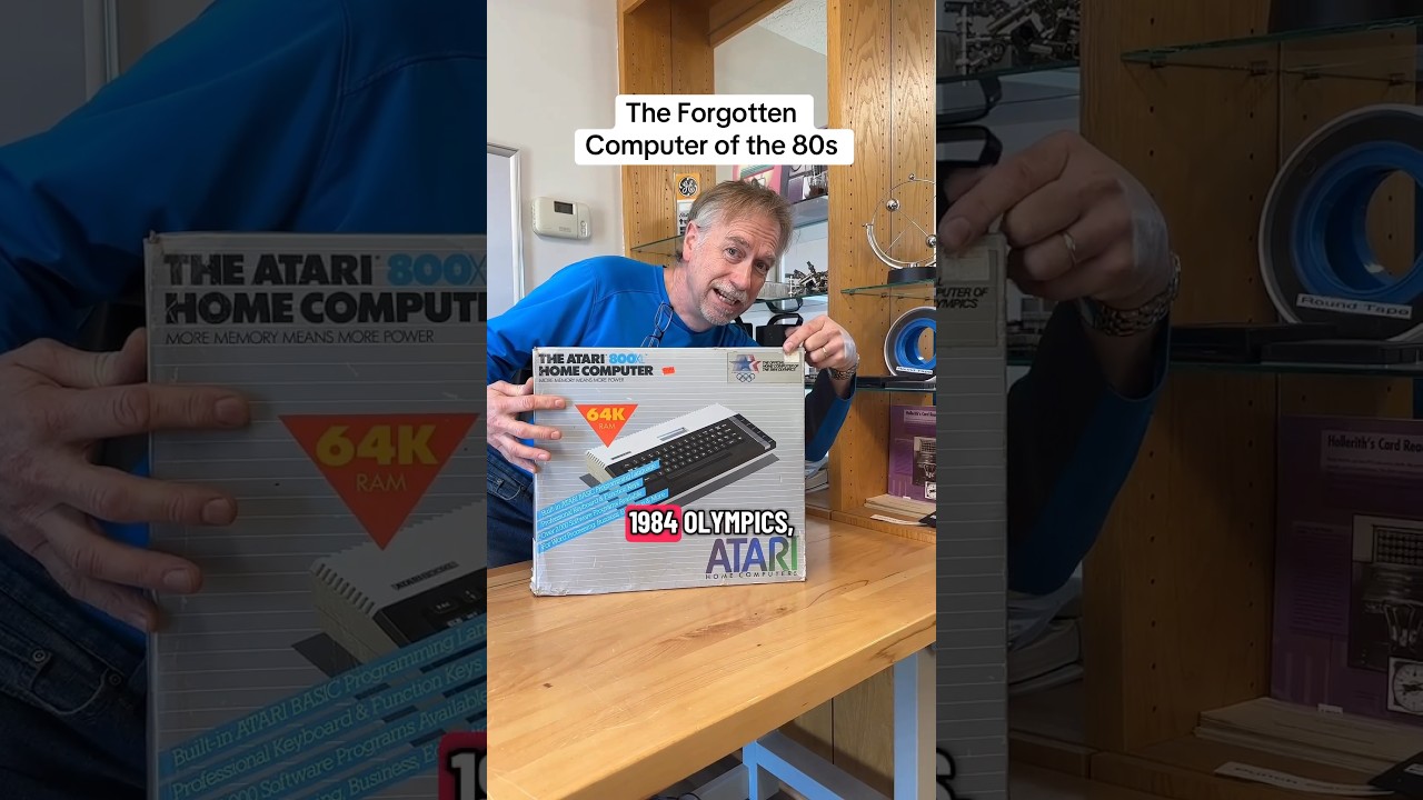 Забытый компьютер 80-х | Atari 800XL