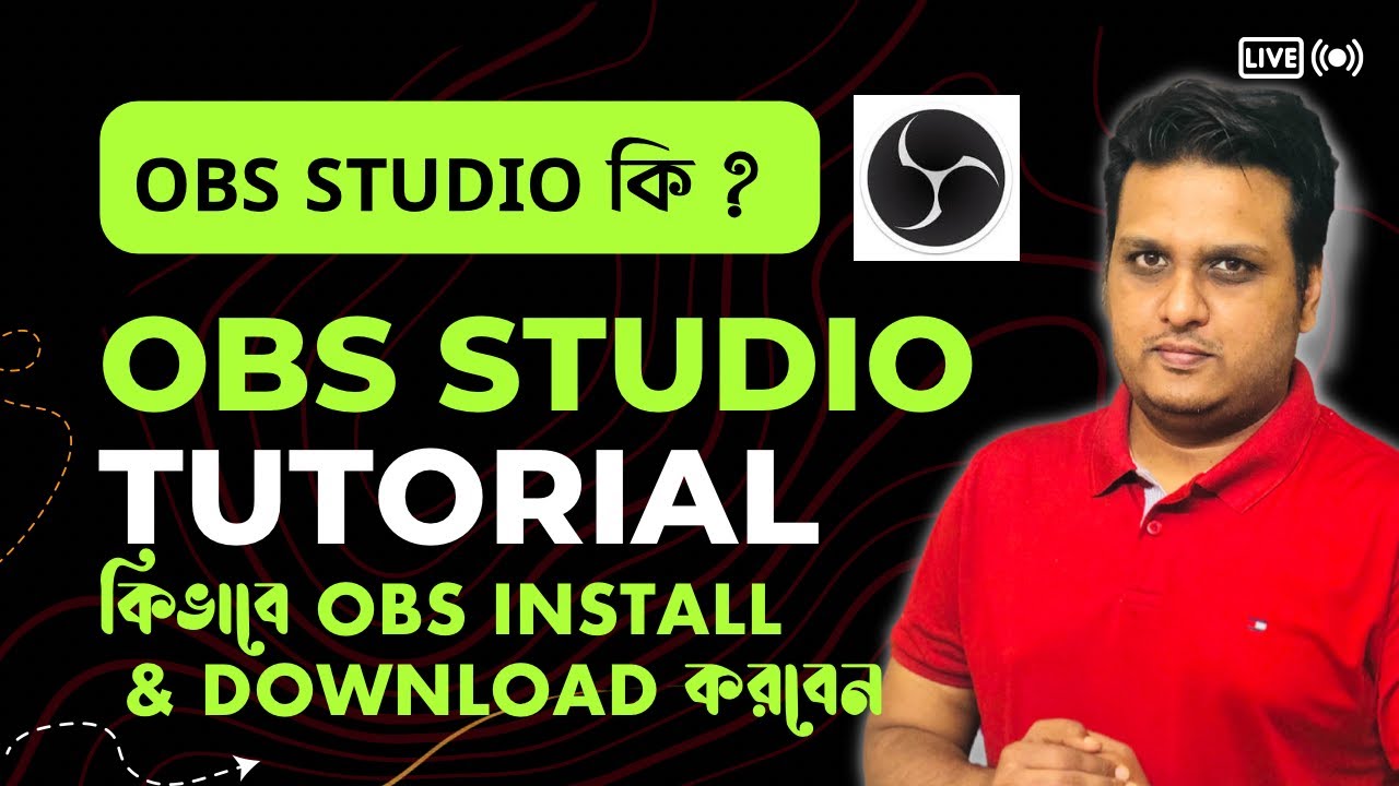 OBS Studio Tutorial for Beginners 2021 - OBS Studio Software Download and Install