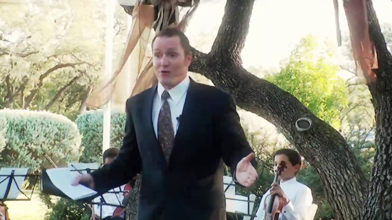 Tim Conway Preaching on the Love of Christ at a Wedding