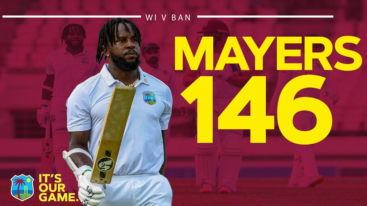 Kyle Mayers Scores Century Against Bangladesh...Again! | 146 Sensational Runs | West Indies Cricket