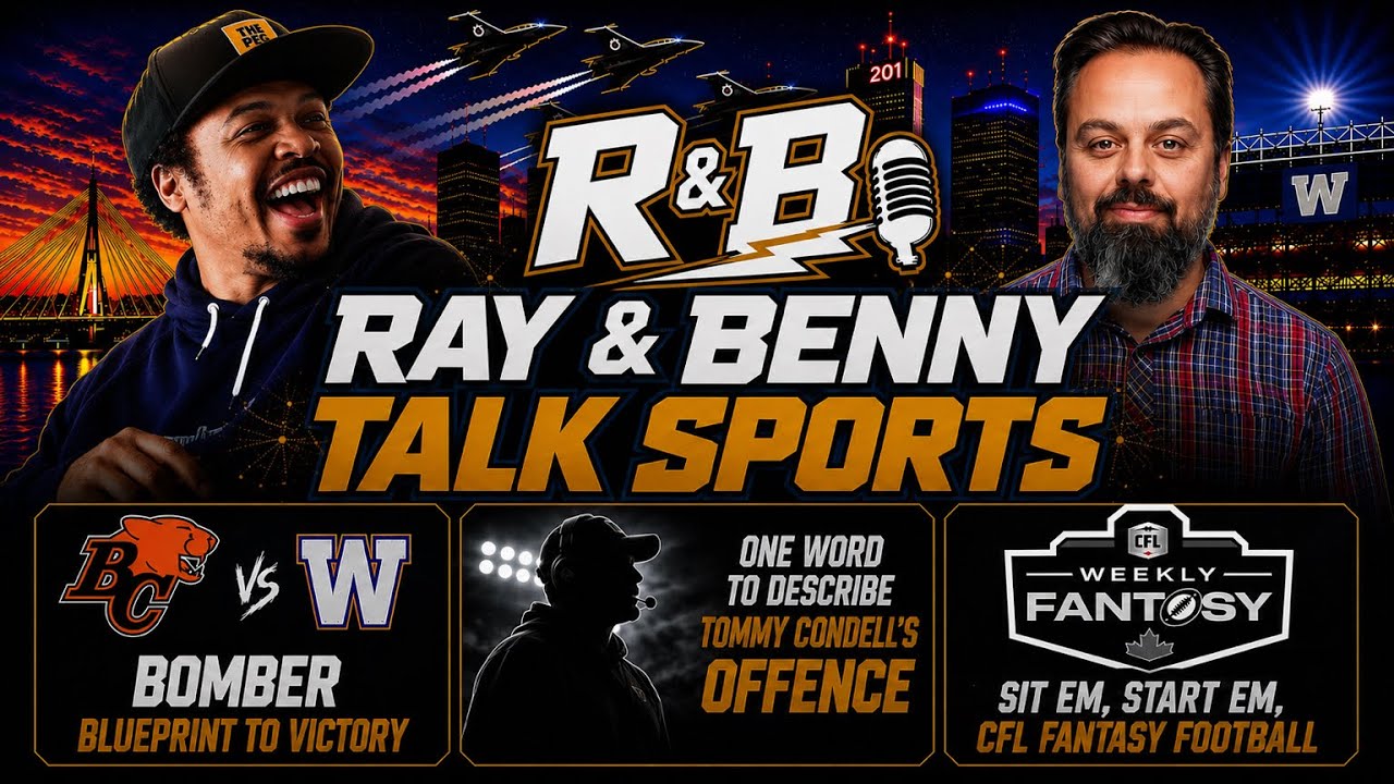 Winnipeg Blue Bombers CFL Canadian Football BC Lions Youtube Sports PODCAST