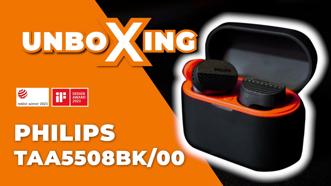Unboxing słuchawek Philips TAA5508BK/00 [PL][2023]