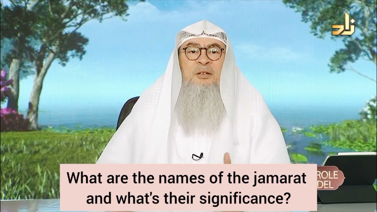 What are the names of the jamarat & what's their significance? - assim al hakeem