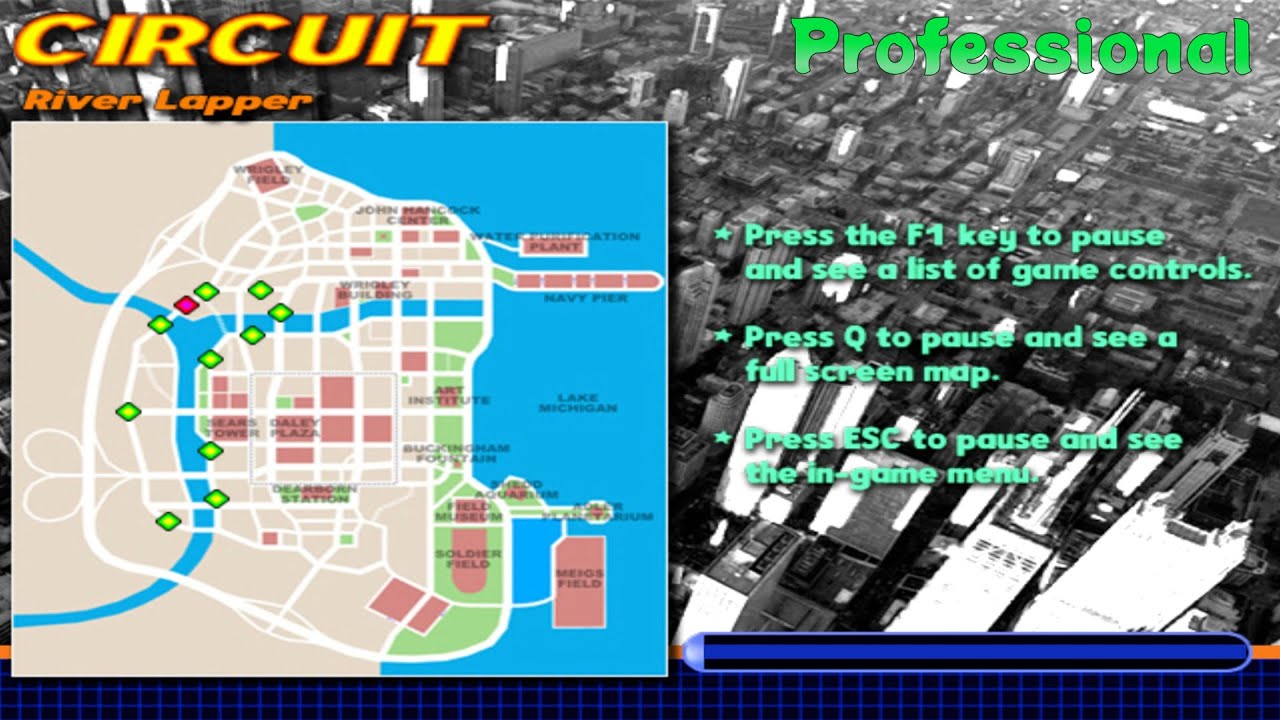 Midtown Madness 2 - River Lapper - Chicago Golden Edition Racemod Circuit [Professional]