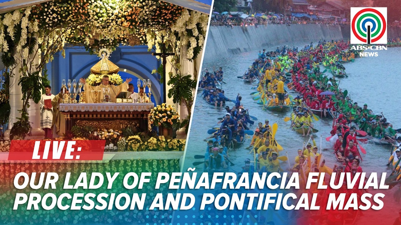 LIVE: Our Lady of Pe&ntilde;afrancia Fluvial Procession and Pontifical Mass | ABS-CBN News (19 Sept 2026)