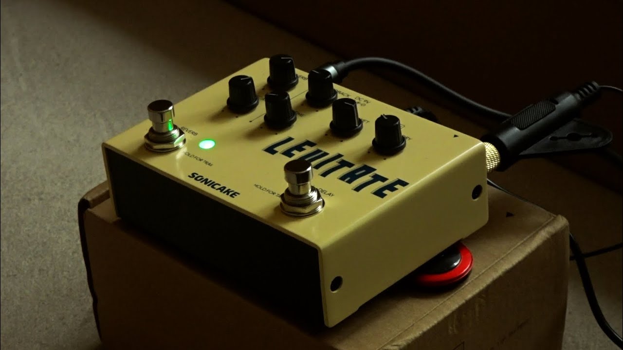 For musicians - The simplest quick test of Sonicake Levitate effect