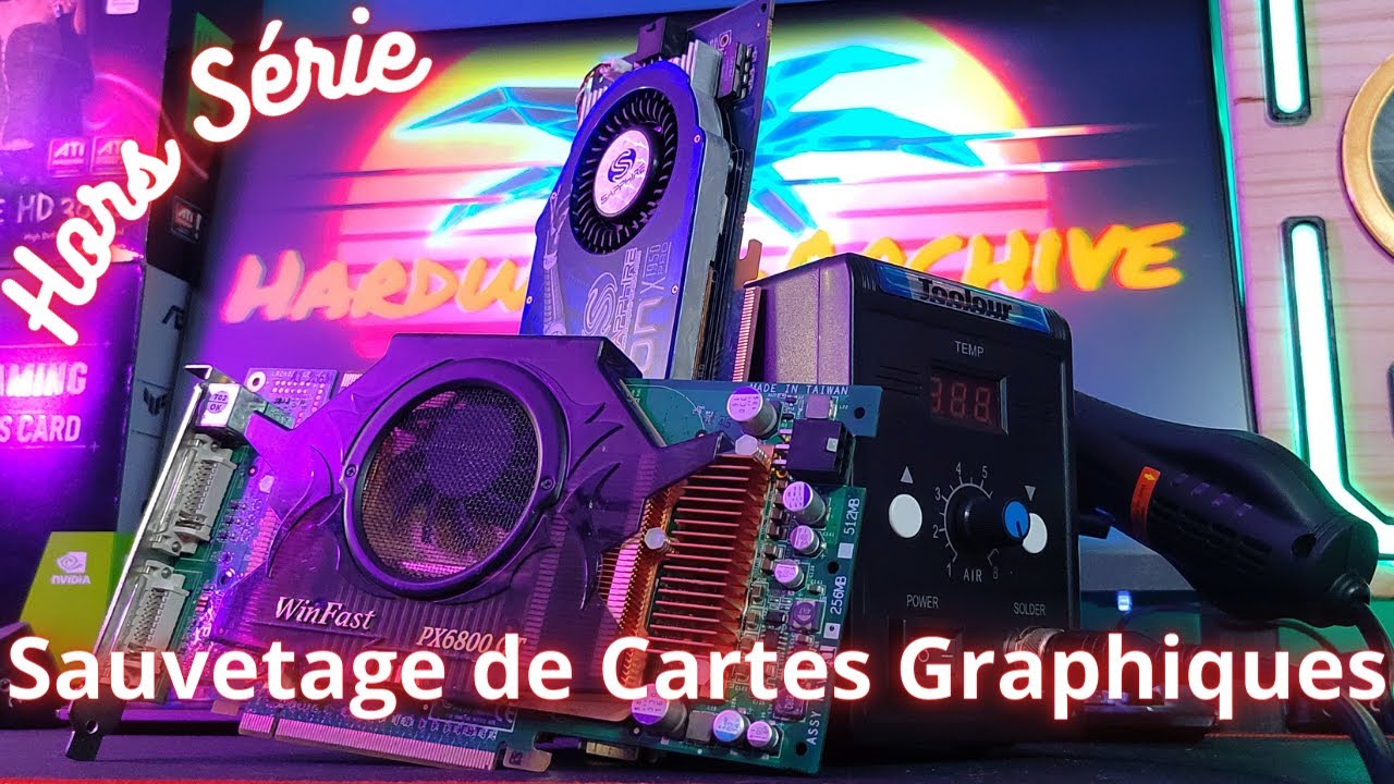 Faire un Reflow pour dépanner des Cartes Graphiques