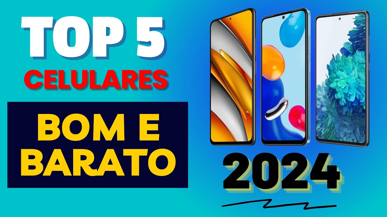 ✅[INCRÍVEL] Melhores CELULARES CUSTO BENEFÍCIO EM 2024! SAMSUNG, XIAOMI, MOTOROLA! BOM E BARATO 📱