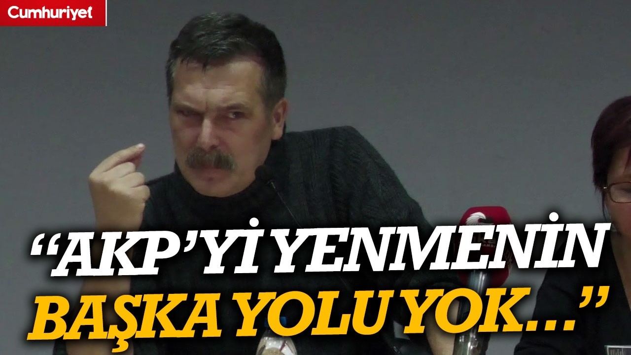 Erkan Baş açıkladı: AKP'yi yenmenin başka yolu yok...