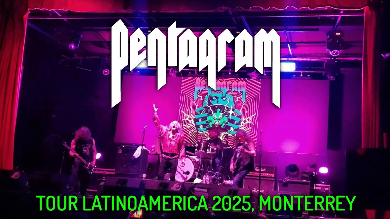 Pentagram en concierto Monterrey, Mexico 2025