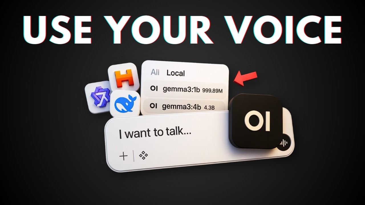 How to Chat to AI with YOUR VOICE Completely Offline (Open WebUI + Ollama)