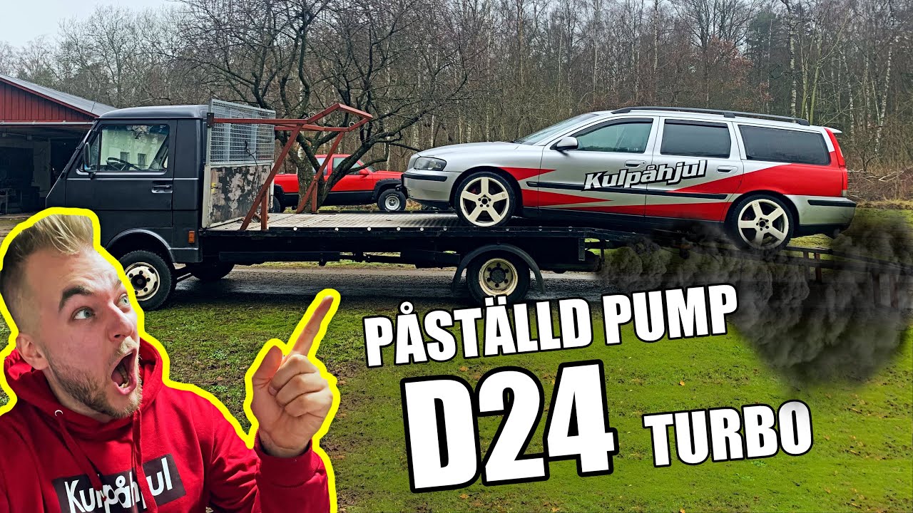 KÖPER LT35 BILTRANSPORT med D24T *drömmen* - [VLOGG #352]
