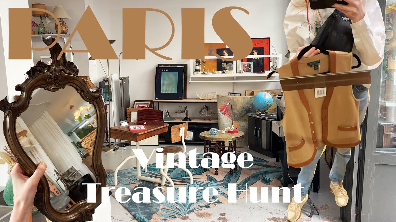 PARIS Vintage Treasure Hunt | Flea Market, Charity & Thrift Shops - Found it! ft. Galeries Lafayette