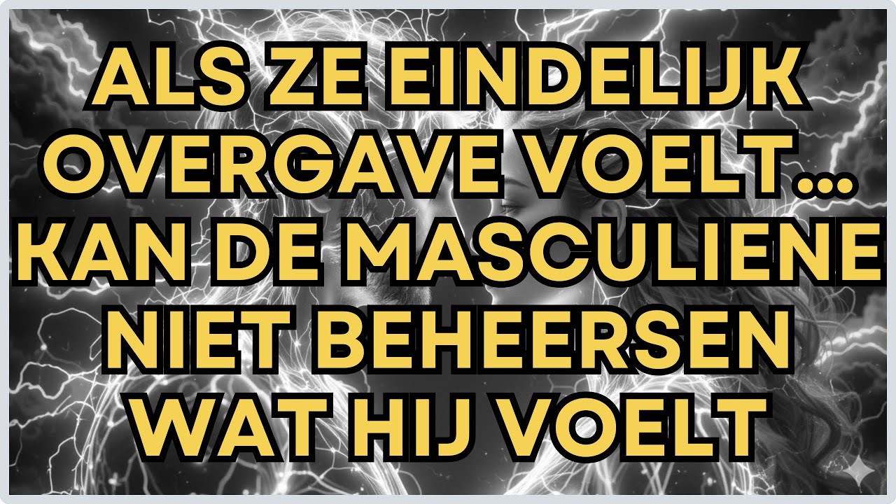 Als Ze Eindelijk Overgave Voelt… Kan De Masculiene Niet Beheersen Wat Hij Voelt