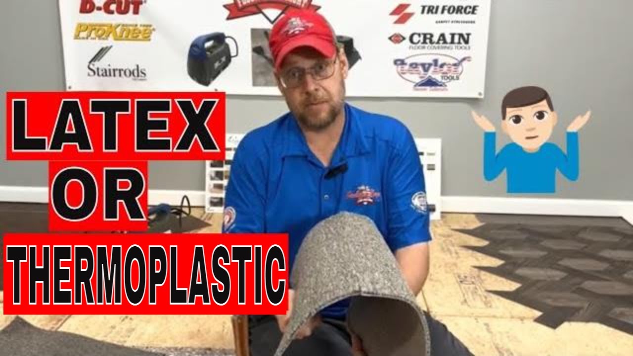 Carpet seam sealer,Latex or Thermoplastic?