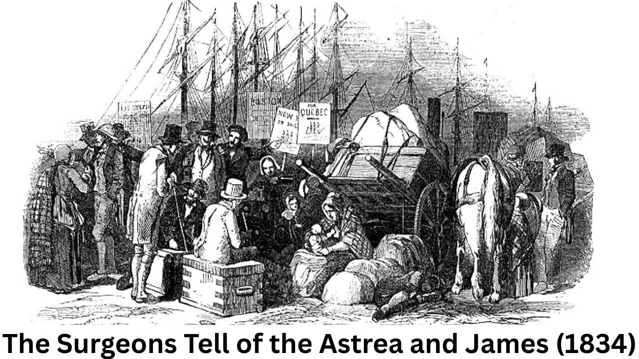 The Surgeons Tell of the Astrea and James (1834)