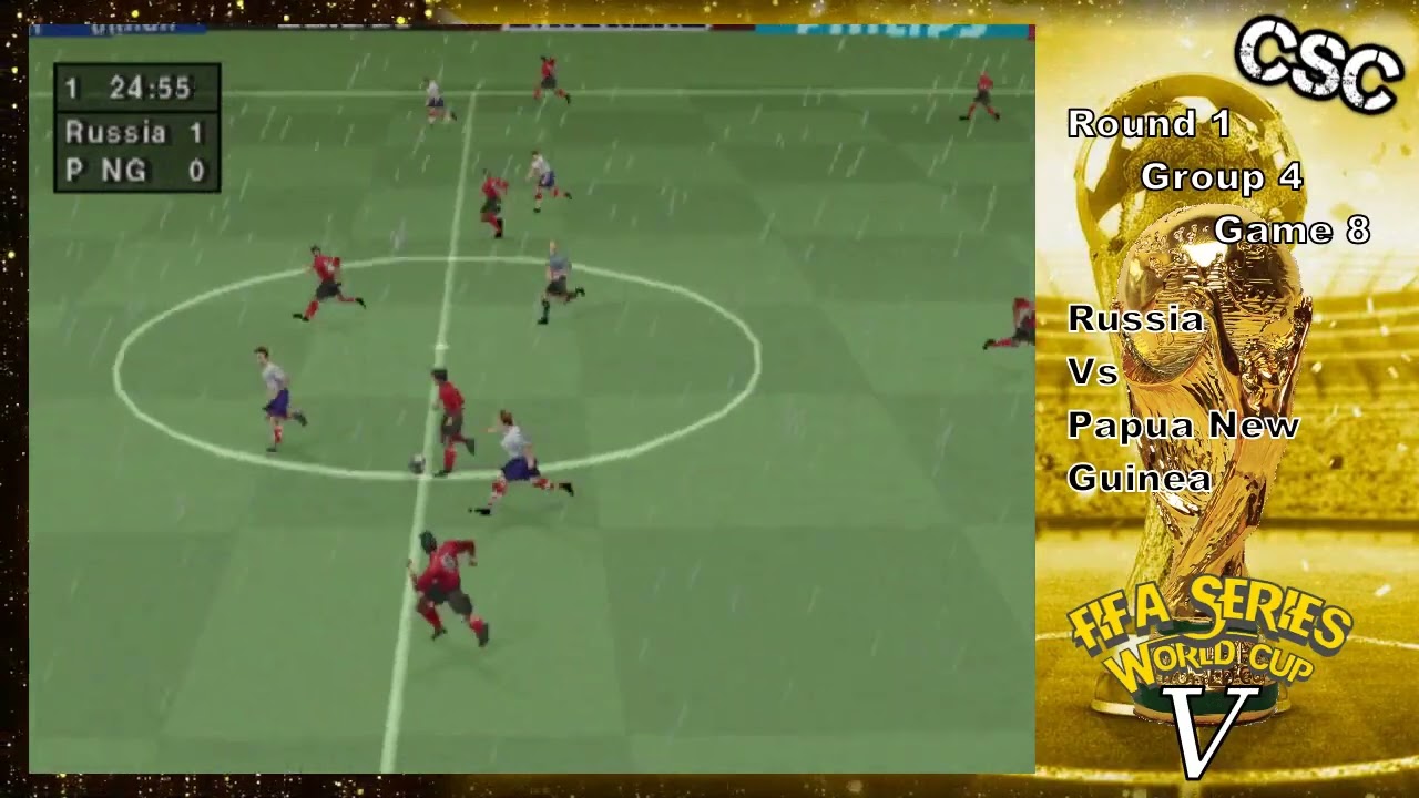 Fifa Series World Cup V: Russia Vs Papua New Guinea