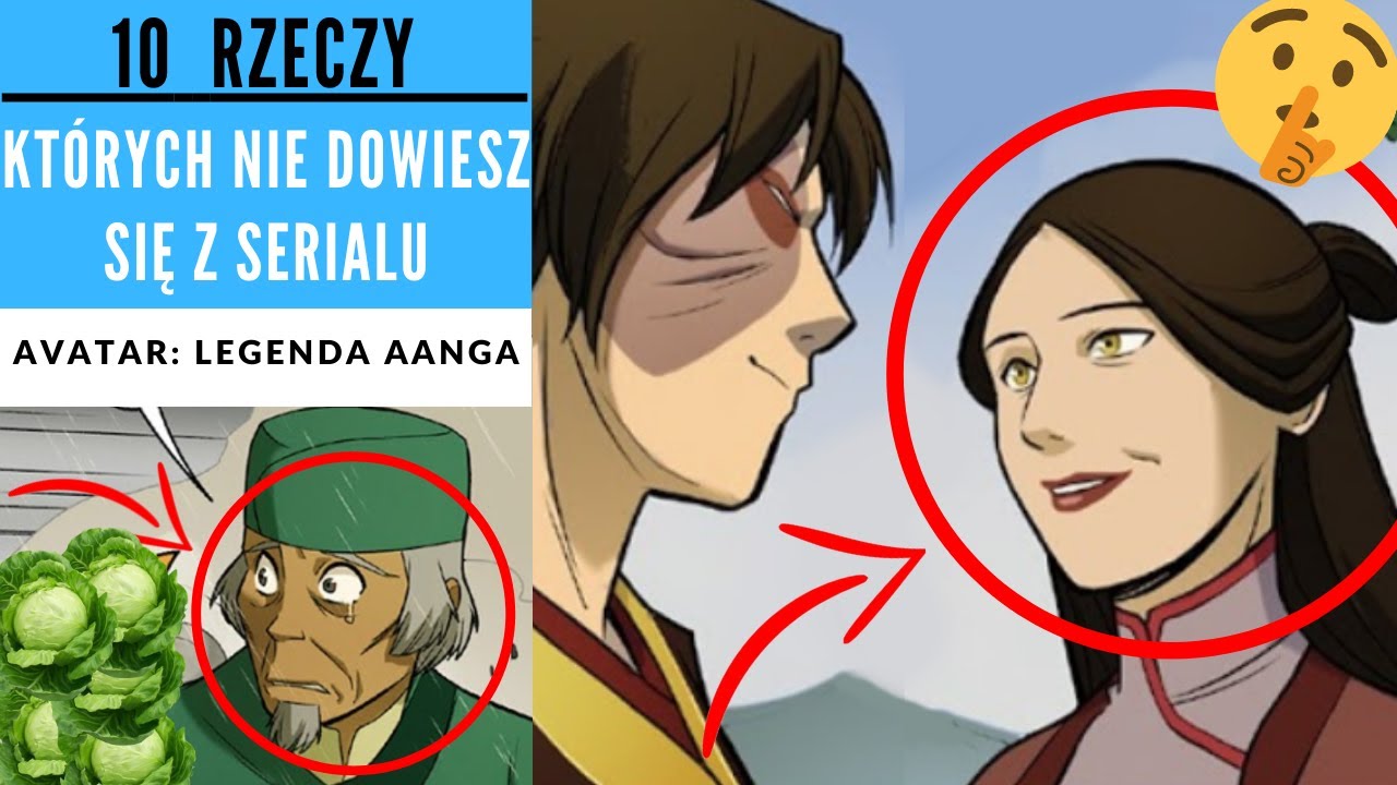 TOP 10 RZECZY, KTÓRYCH NIE DOWIESZ SIĘ Z SERIALU LEGENDA AANGA [KRONIKI AVATARA]