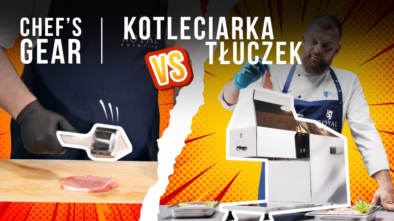 Jak rozbić schab? Tłuczek vs. Kotleciarka do mięsa | Chef's Gear Polska