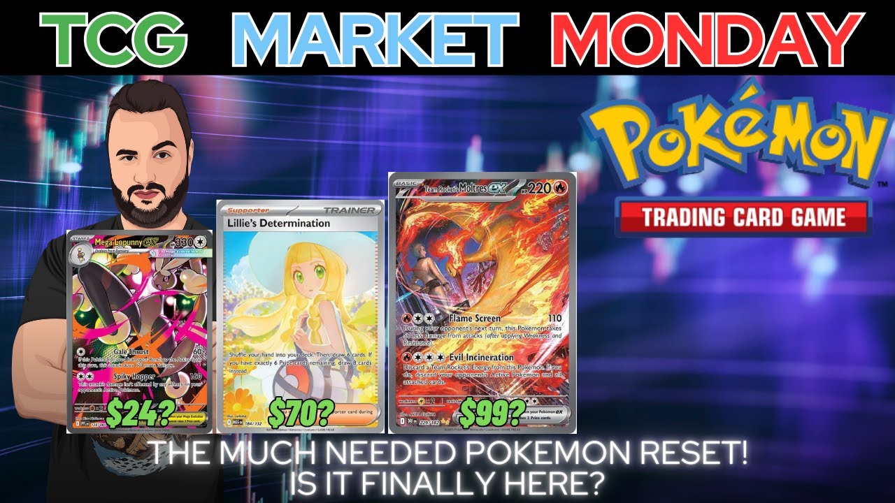 Рынок карточек Pokémon 2026: Наконец-то настал долгожданный перезапуск?