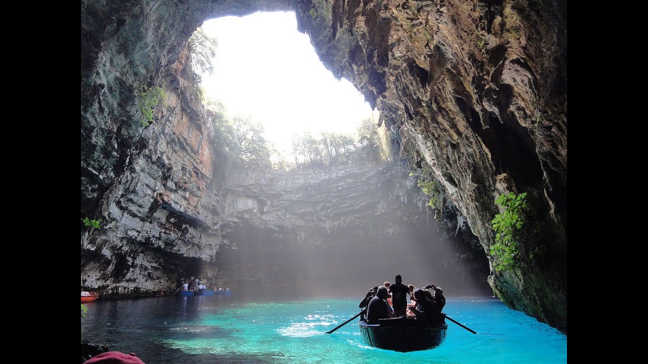 Kefalonia: Melissani cave, tour and underwater footage of Melissani lake