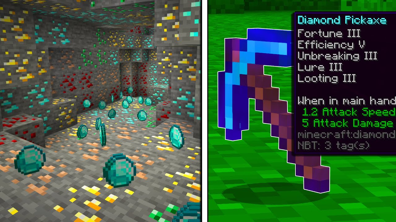 MINECRAFT MA TUTTO È FORTUNATO PER 24 ORE !!