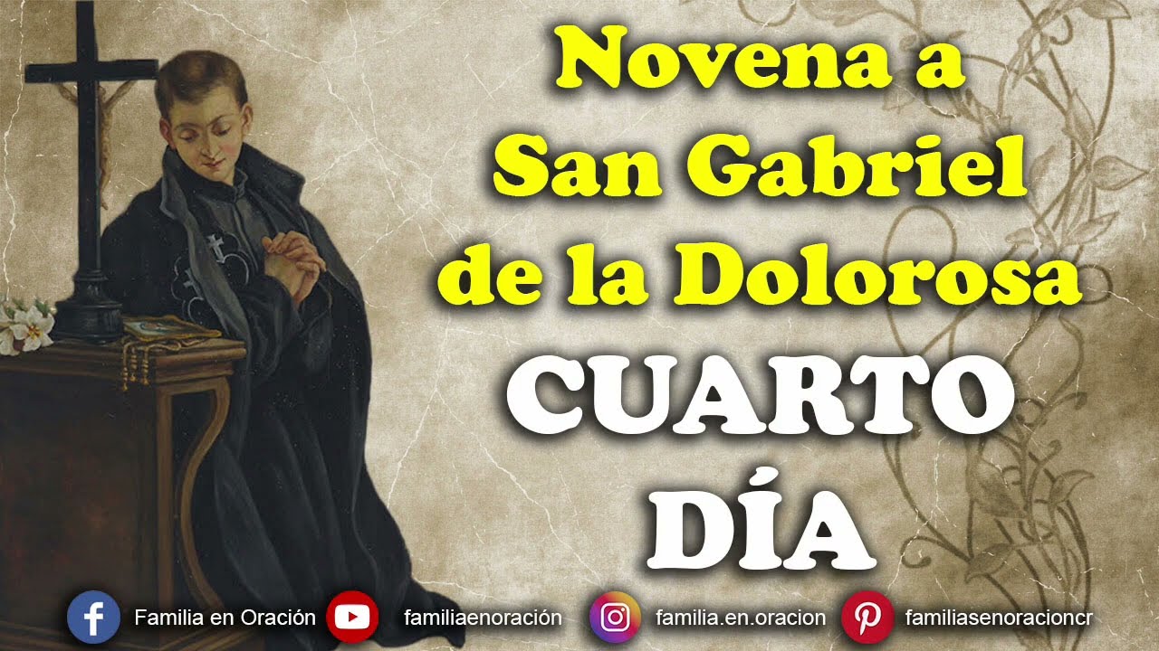 Novena a San Gabriel de la Dolorosa - Día 4 🙏 21 de Febrero 2026