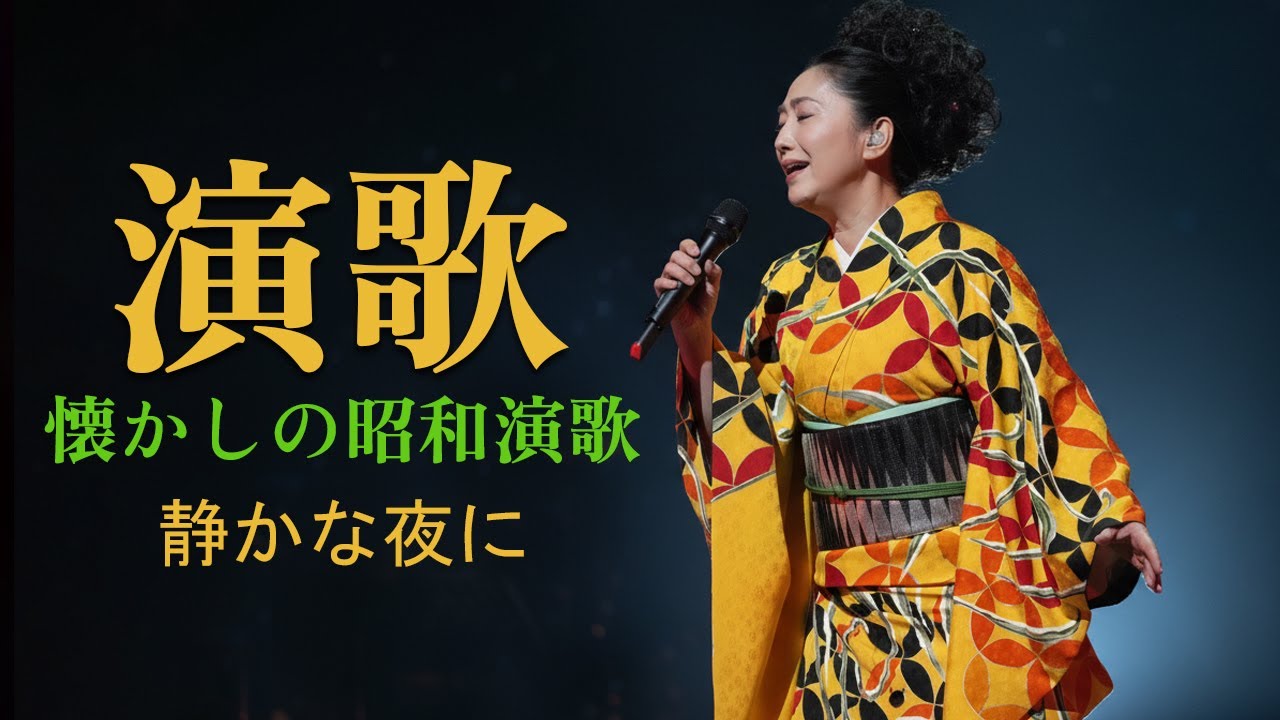 心に沁みる 昭和演歌 ベスト| 昭和30〜40年代 演歌 ベスト | 演歌伝説