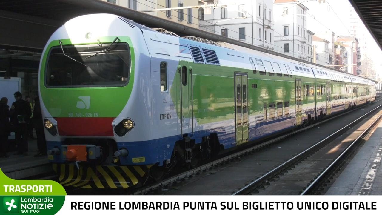 Regione Lombardia punta sul biglietto unico digitale