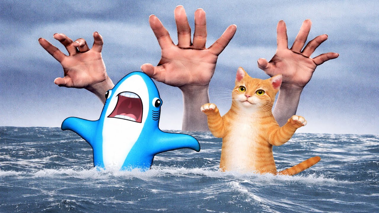 DRACULASS SI MOTANILA INOATA IN OCEANUL INFECTAT DE MONSTRUL MANA IN GMOD...