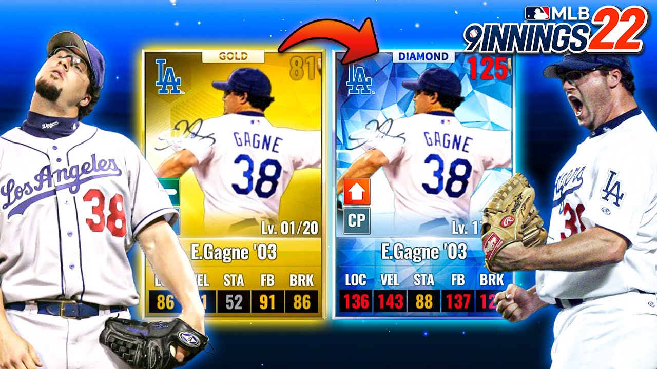 TRIPLE 3 SKILL SET! Sig Eric Gagne Grade Increased To Diamond! - MLB 9 Innings 22