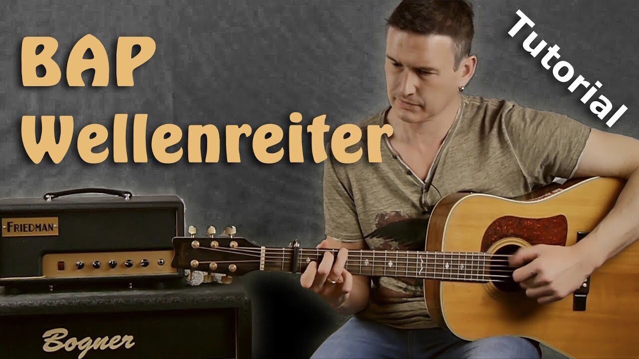 BAP - Wellenreiter | Fingerstyle Gitarren Tutorial