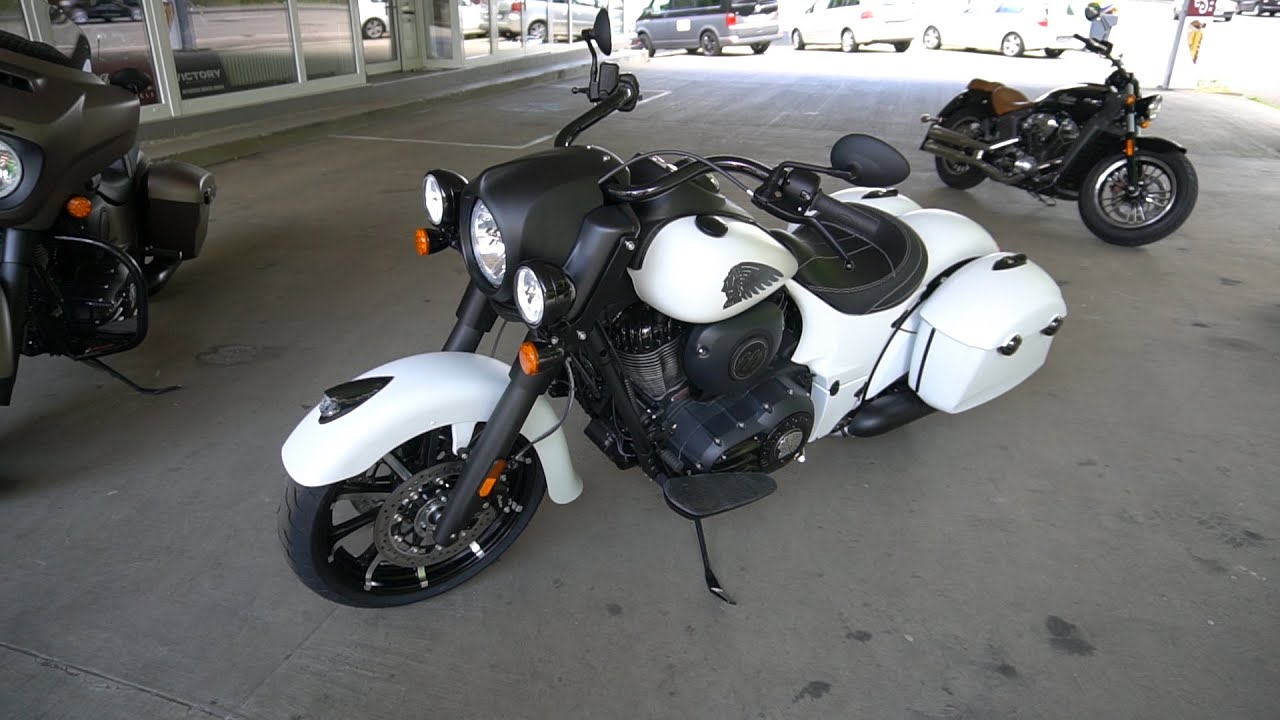 Indian Chief Springfield Dark Horse Edition White Smoke Test 2020 Review Preview Overview