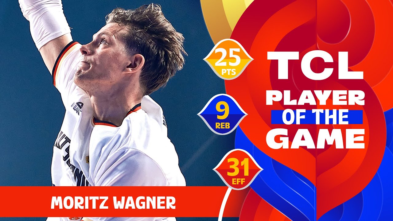 Moritz Wagner (25 PTS) | TCL Player Of The Game | GER vs JPN | FIBA Basketball World Cup 2023