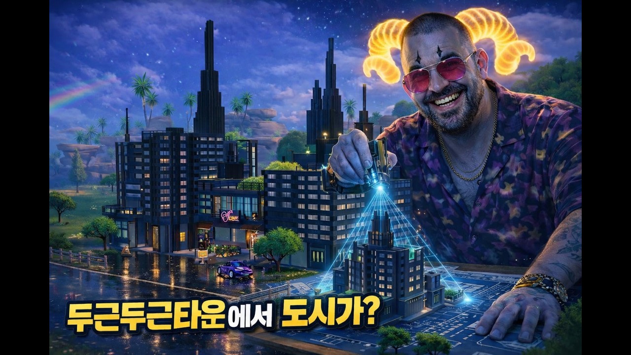 두두타건축)두근두근타운에 도시가?! (두두타 도시건축) heartopia city