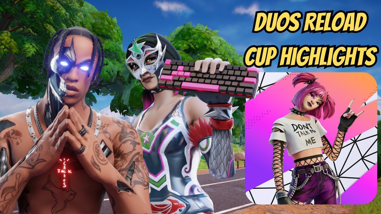 Вот как мы играли в парном режиме в Reload Cash Cup в Fortnite.
