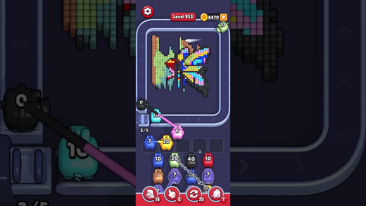 Pixel Flow level 953 Very Hard