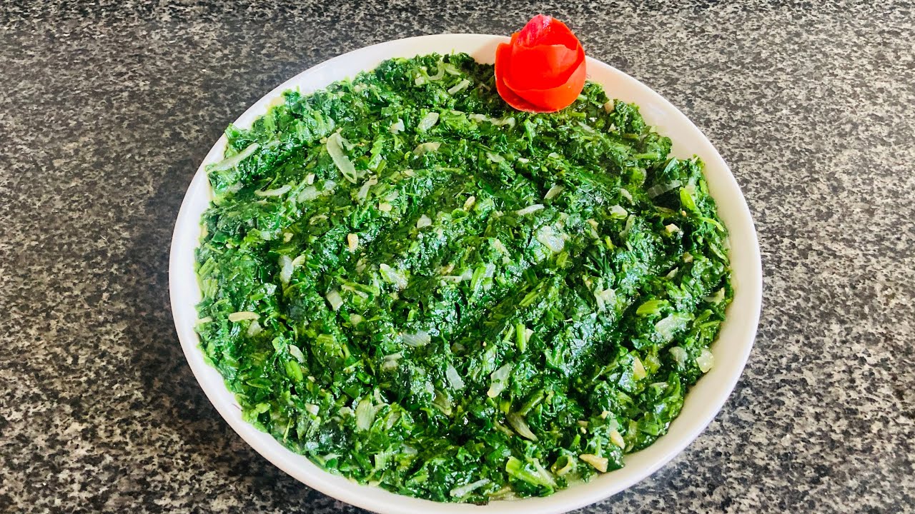 سبزی پالک / چگونه رنگ سبزی پالک سبز بماند