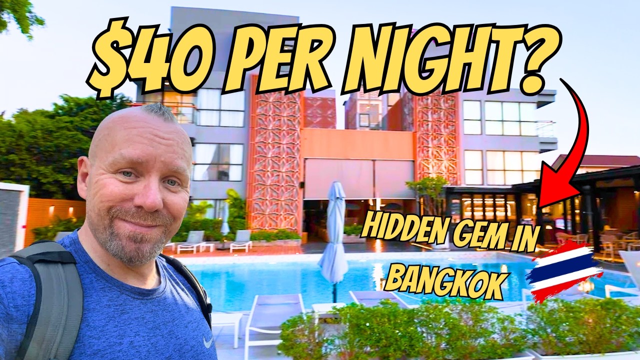 The Best $40 Riverside Hotel in Bangkok ( Total Secret )