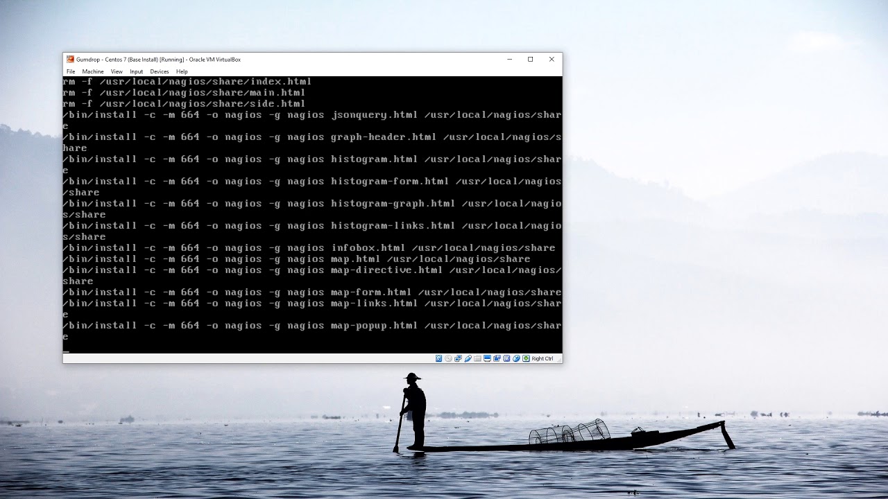 Installing Nagios on Centos from source