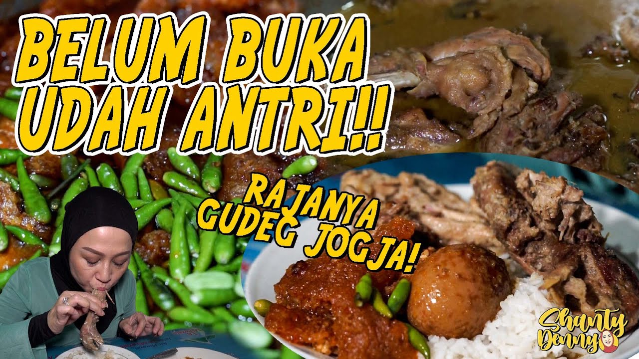 BELUM BUKA UDAH ANTRI!! RAJANYA GUDEG!! GUDEG PERMATA BU NARTI!!