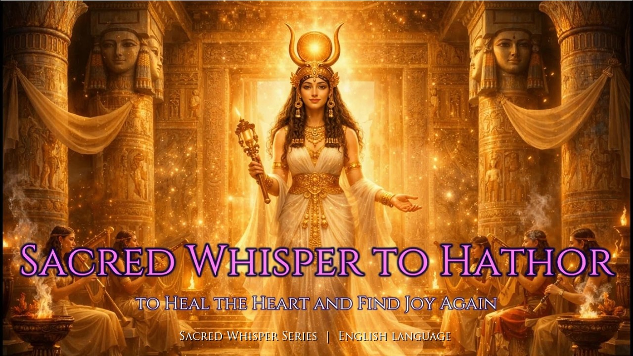 Healing the heart  |  Sacred Whisper to Hathor  |  Emotional healing and heart opening