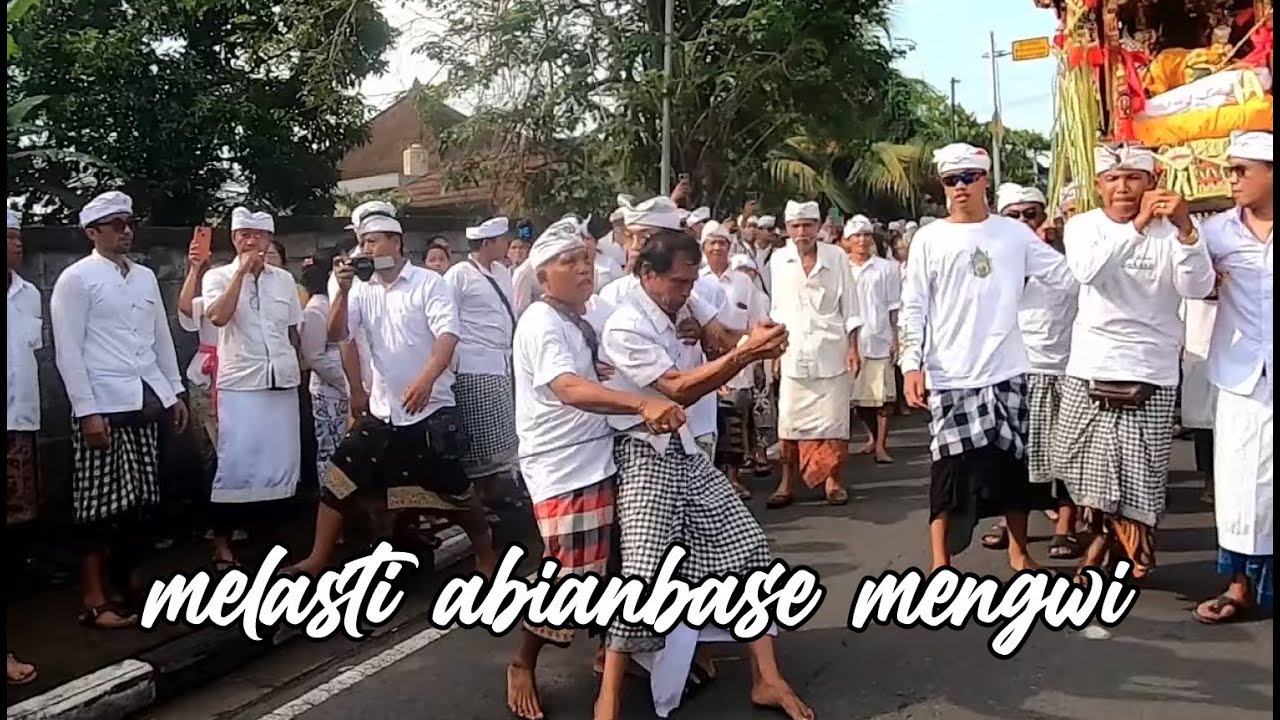 Melasti Desa Adat Abianbase, Kec Mengwi, Kab Badung 2024