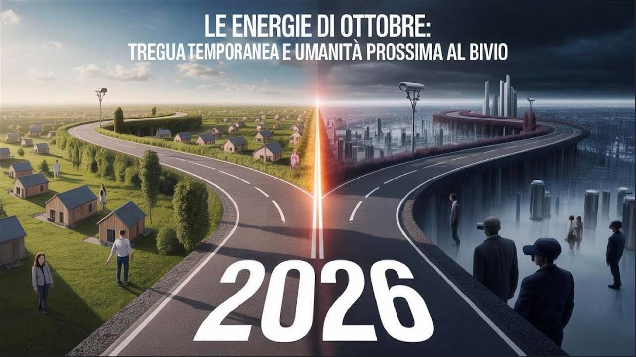 LE ENERGIE DI OTTOBRE:  TREGUA TEMPORANEA  E  UMANITA' DI FRONTE AD UN BIVIO