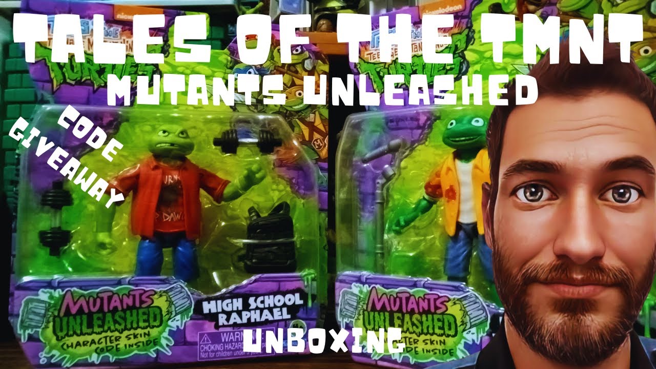 Tales of the TMNT Mutants Unleashed | Code Giveaway | Unboxing