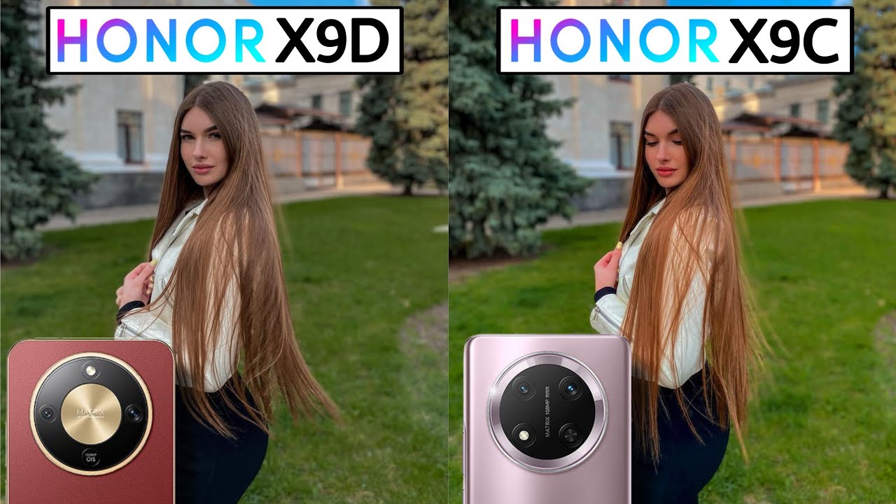Сравнение тестов камер Honor X9D и Honor X9C