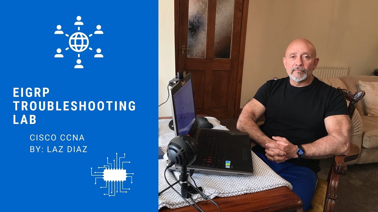 Cisco CCNA EIGRP Troubleshooting Lab!